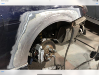 Rust repair panels for rear wings / rear 1/4 panels Porsche 996 C4S / 996 Turbo - 99650396104GRV, 99650396107GRV, 99650396204GRV, 99650396207GRV, 99650396110GRV, 99650396210GRV, 99650396104, 99650396107, 99650396204, 99650396207, 99650396110, 99650396210